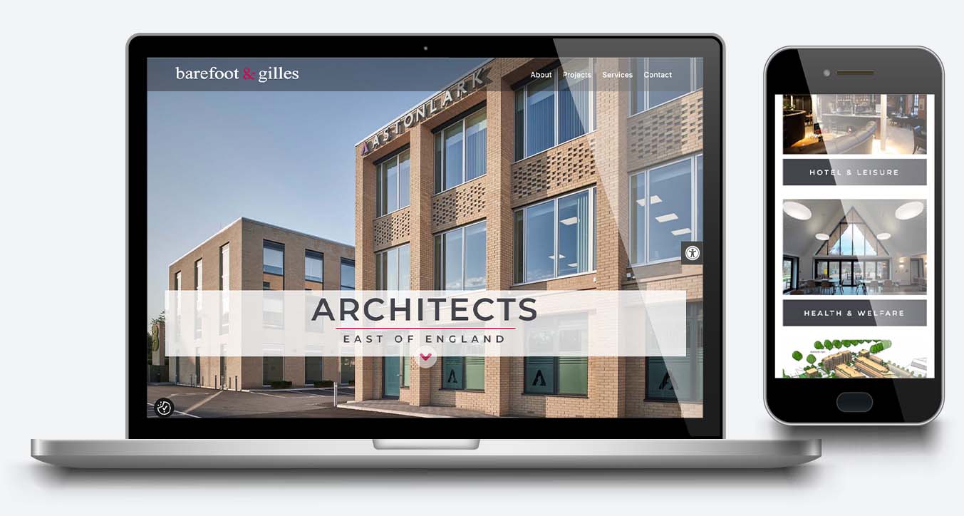 professional website design case study